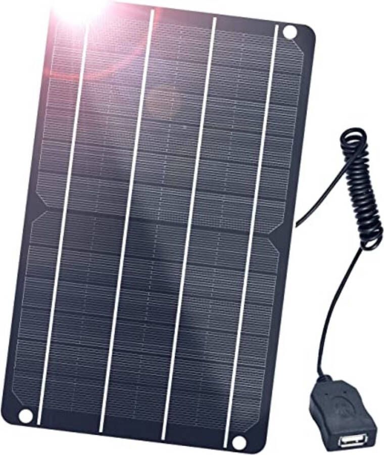Velox Solar charger Solar panel Solar oplader Solar charger zonnepaneel Solar charger powerbank 6W