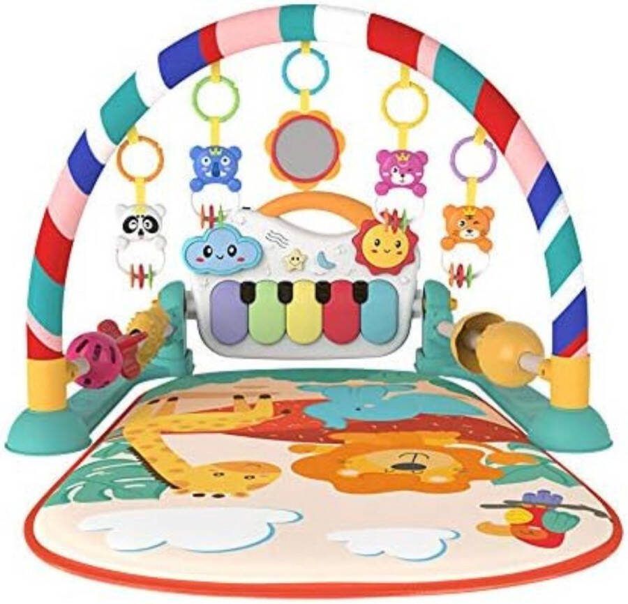 Velox Speelkleed baby met boog- Speelmat met boog Activiteitenboog voor baby's -75 x 60 x 45 cm 1 16 kg