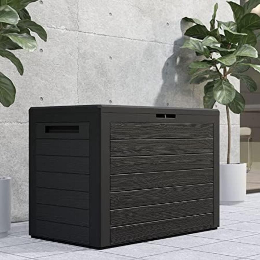 Velox Kussenbox voor buiten 78 x 44 x 55 cm 190 Liter Antraciet