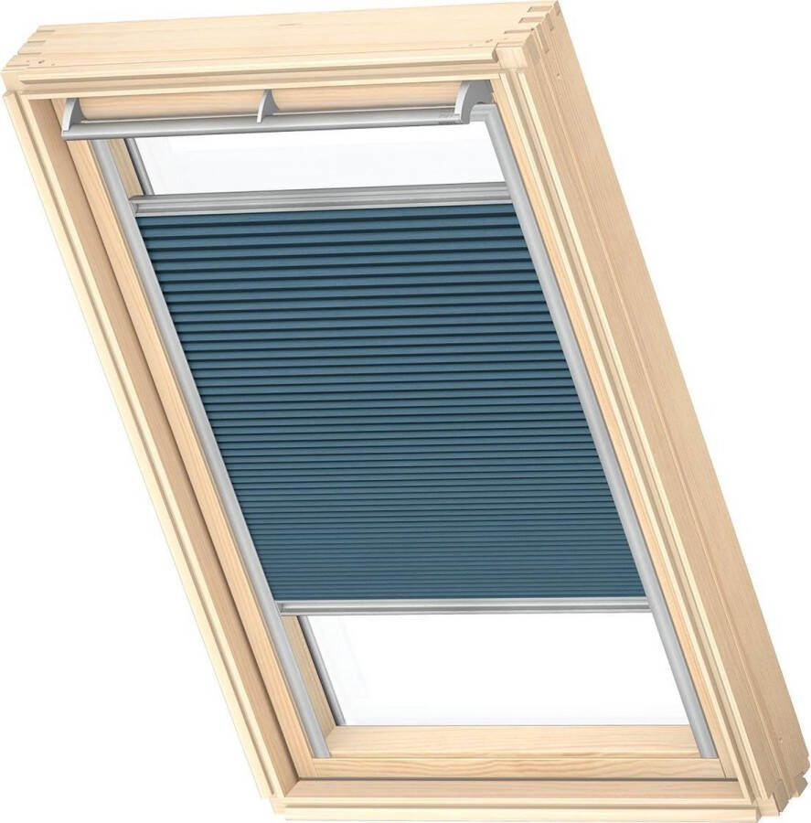 VELUX Origineel Verduisterend Plisségordijn (FHC) Zilveren Kozijn M04 304 1 Grey Melange