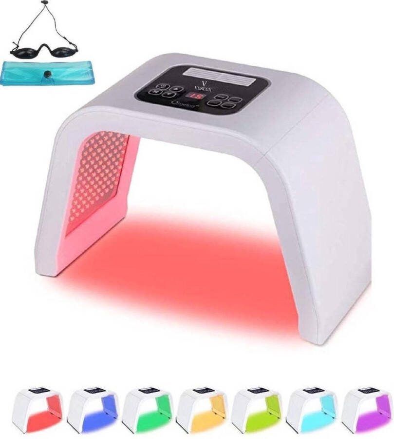 VENEUX LED Masker Huidverjongingsapparaat Gezichtsmasker Huidverzorging