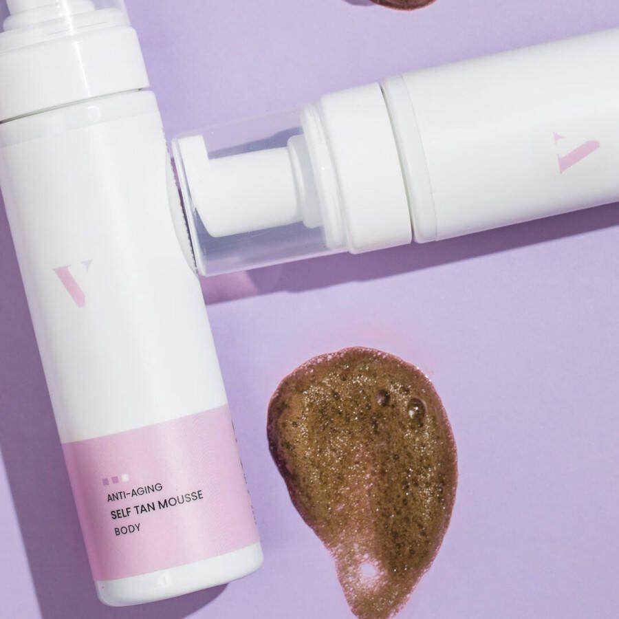 Venice Body Self tan mousse body (lichaam) zelfbruiner voor het lichaam vegan & cruelty free huidverbeterende ingrediënten