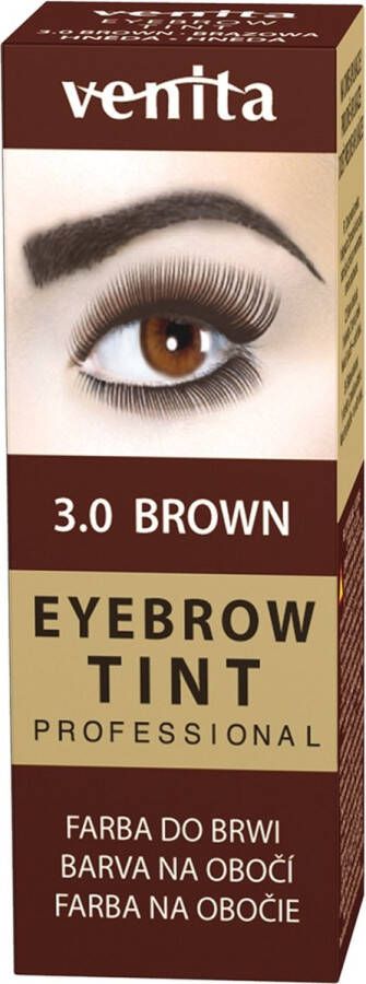 Venita Professional Eyebrow Tint Eyebrow Powder Paint 3.0 Brown