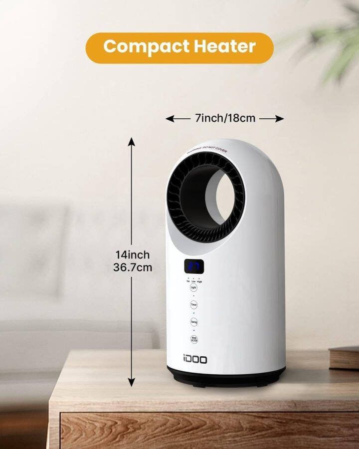 Venteo Keramische ventilatorkachel Verwarmen en ventileren