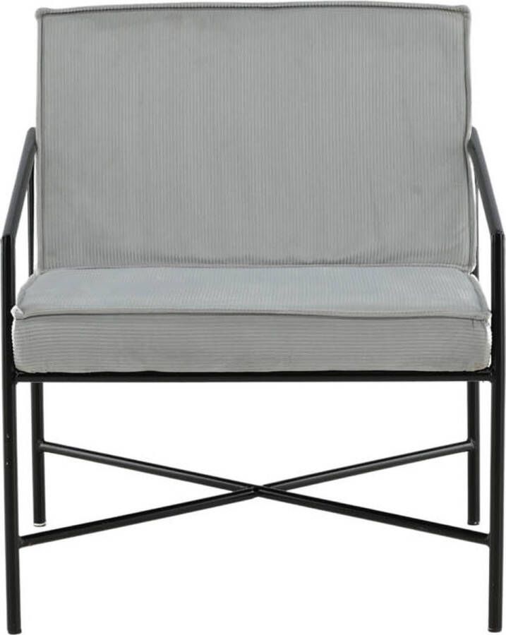 Venture Home Rakel Fauteuil 65 x 78 x 66 Grijs