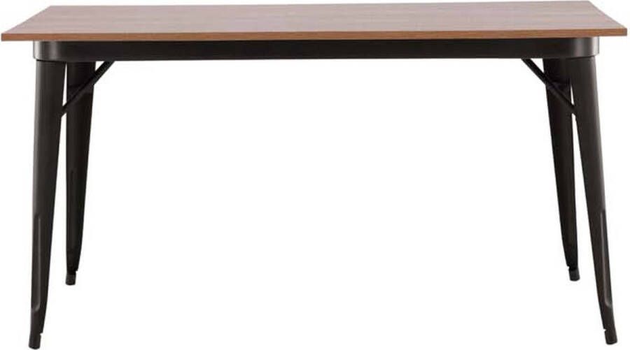 Venture Design Tempe eetkamertafel 80x140cm walnoot decor