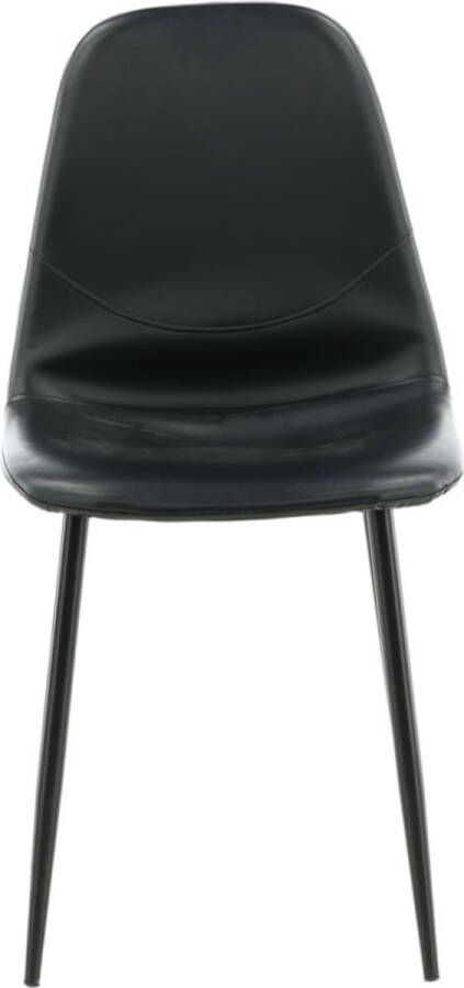 Venture Home Venture-Home-Eetkamerstoelen-2-st-Polar-lederlook-zwart - Foto 2