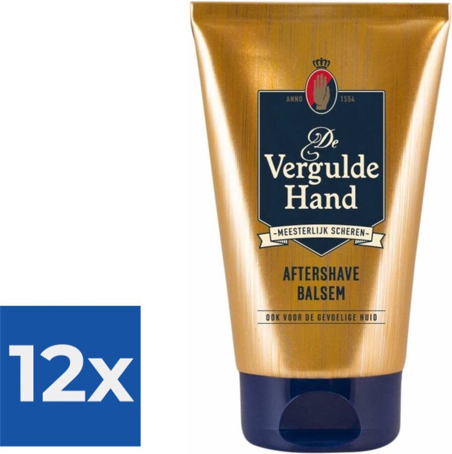 Vergulde Hand De Aftershave balsem 100ml Voordeelverpakking 12 stuks