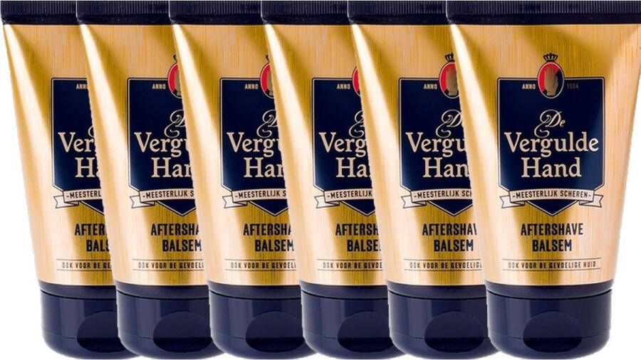 Vergulde Hand De Aftershave Balsem – Original 100 ml 6 stuks