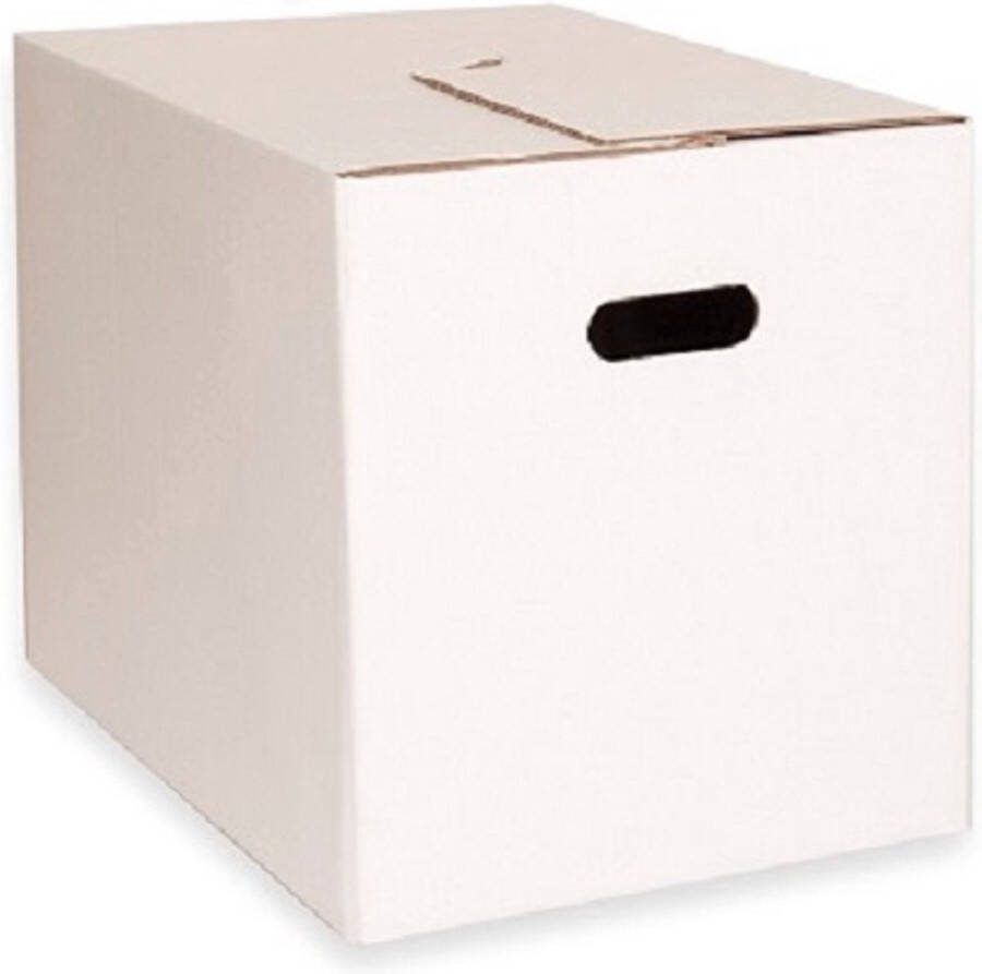 Verhuisboxen Opslagdozen Verhuisdozen Premium Erkende opslagdozen Klikklak 10 stuks 50l