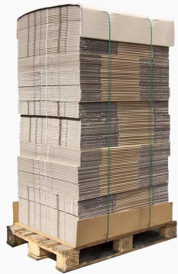 Verhuisdozenstore Stevigste verhuisdozen Pallet premium verhuisdozen 150 stuks 60 liter