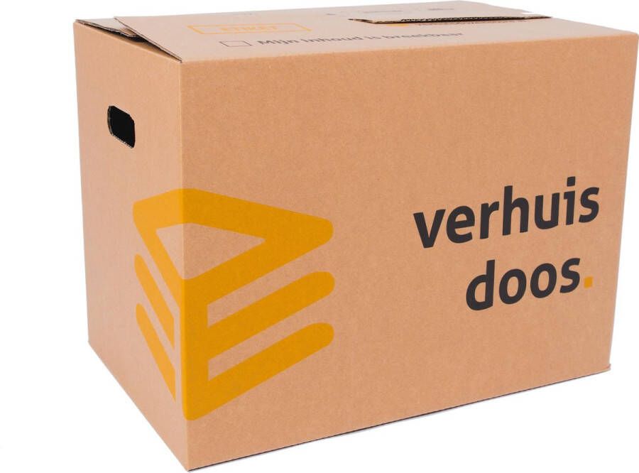 Verhuisdozenstore Verhuisdozen standaard autolock pakket 10 stuks 55 Liter