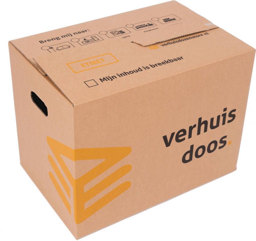 Verhuisdozenstore Verhuisdozen standaard autolock pakket 30 stuks 55 Liter