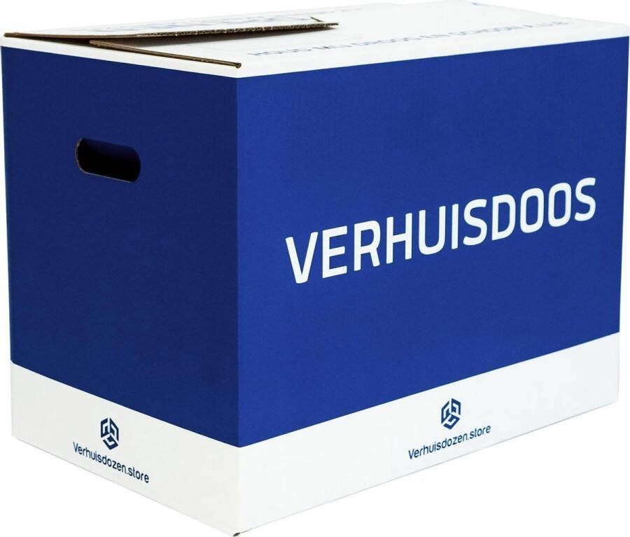 Verhuisdozen.store Verhuisdozen Professioneel 30 stuks 52 Liter Extra stevig Automatisch opzetbaar 75 kg laadvermogen Opbergbox Direct gebruiksklaar