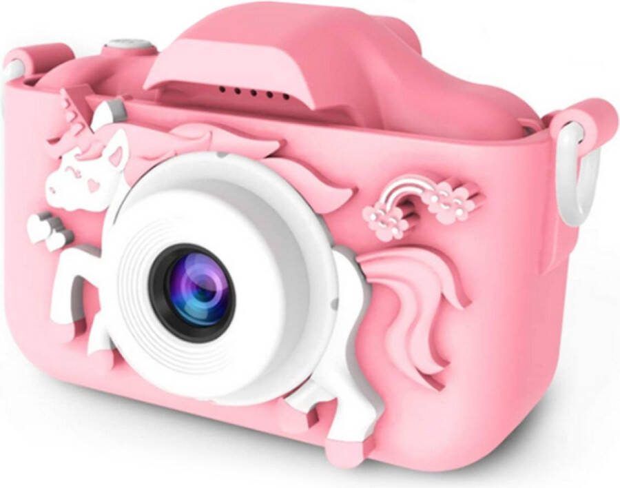VERK GROUP Kindercamera – Eenhoorn Speelgoed Vlog Camera – Camera Voor Kinderen Roze
