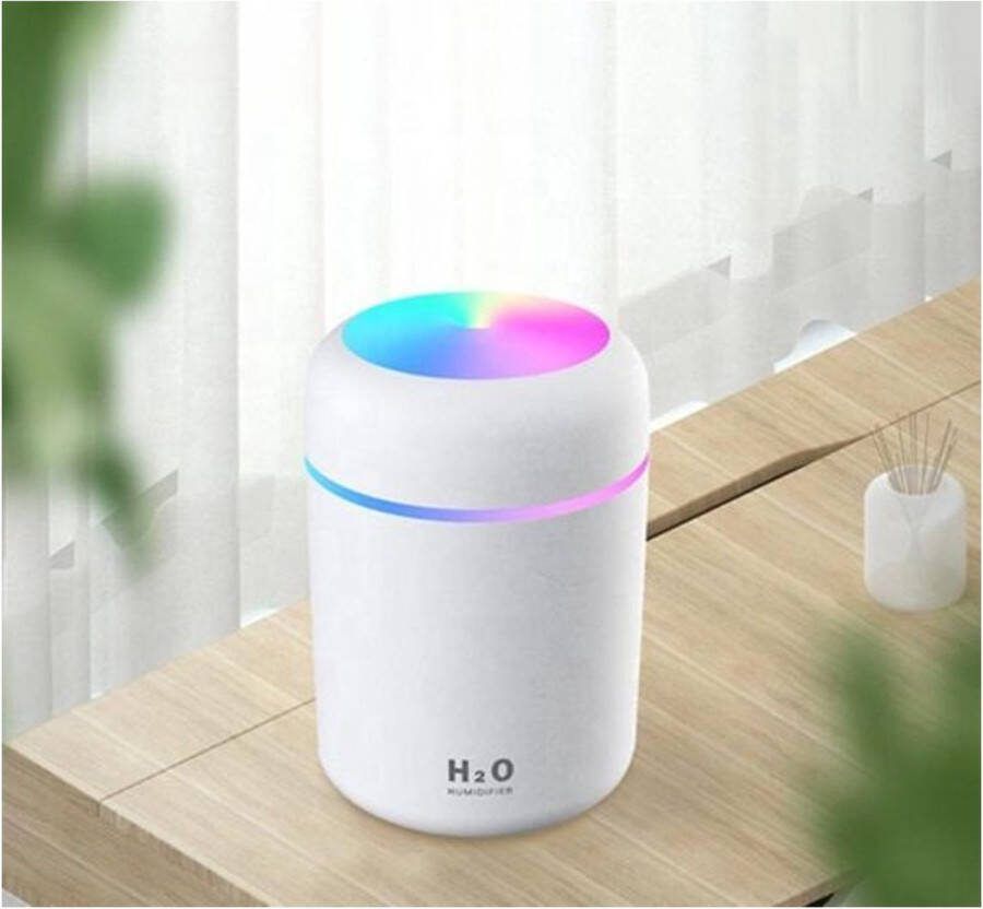 VERK GROUP Luchtbevochtiger Deluxe Geur Verspreider USB Humidifier Aromadiffuser Aromatherapie