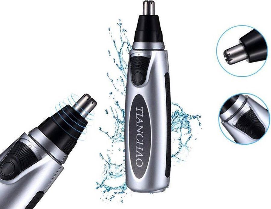 VERK GROUP Neustrimmer- Oortrimmer- Neushaar- Trimmer voor neus en oor