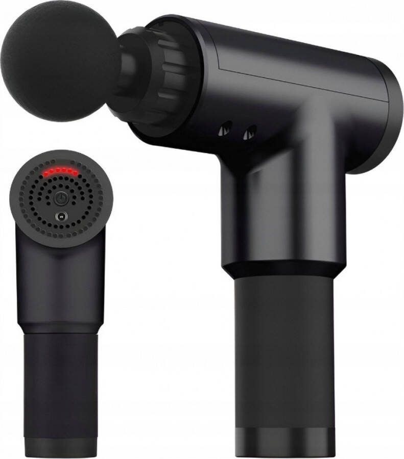 Professionele Massage Gun incl. 4 Opzetstukken Massagepistool 6 Verschillende Standen