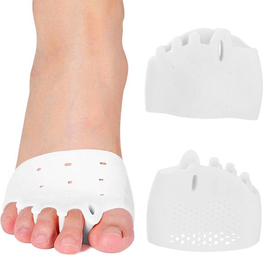 VerkGroup Teenspreider voor Hallux Valgus Gel Silliconen Teencorrector 1 Paar