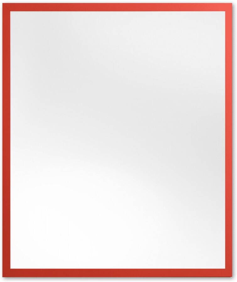 Verno Moderne Spiegel 33x43 cm Rood Emilia