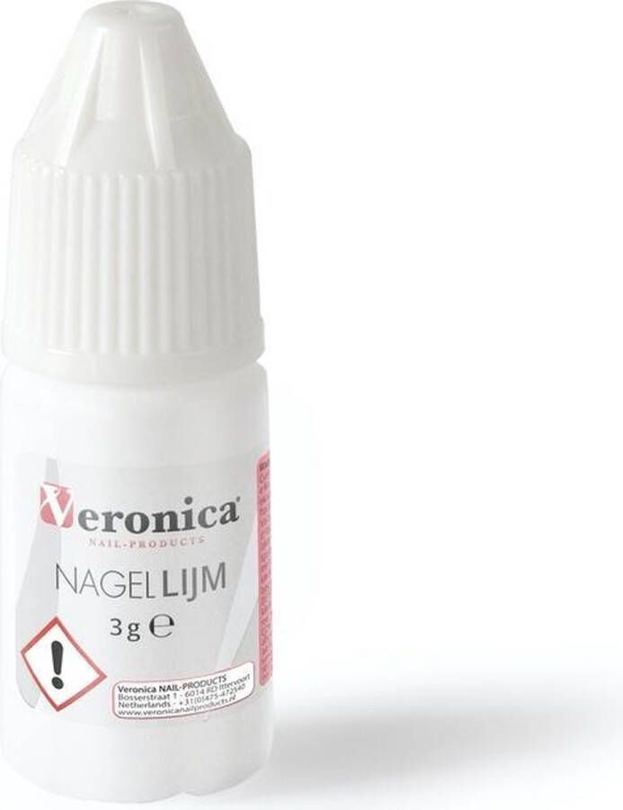 Veronica NAIL-PRODUCTS Nagel lijm nagellijm in een flesje 3 gram