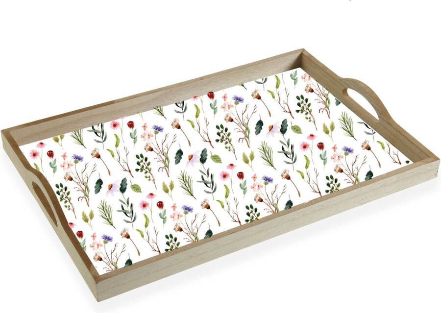 Versa Dienblad Sansa Hout MDF 30 x 5 x 45 cm