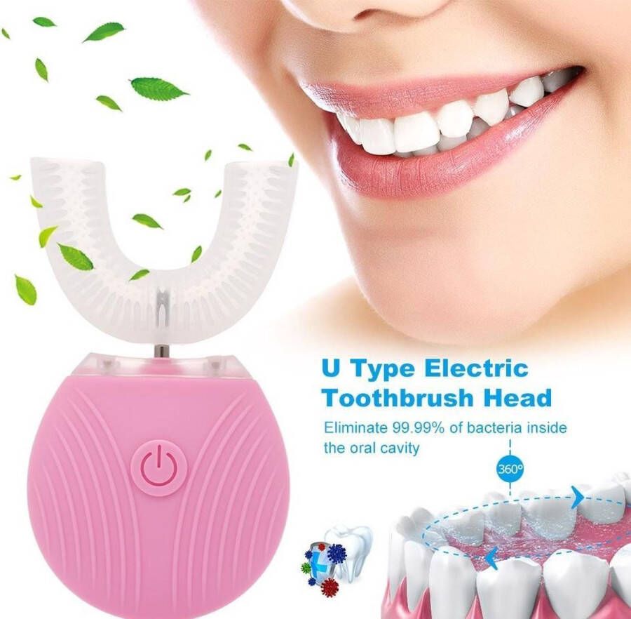 Vertak 360 Graden Tandenborstel Elektrische Tandenborstel Tanden bleken Teeth Whitening UV Mondverzorging Witte Tanden