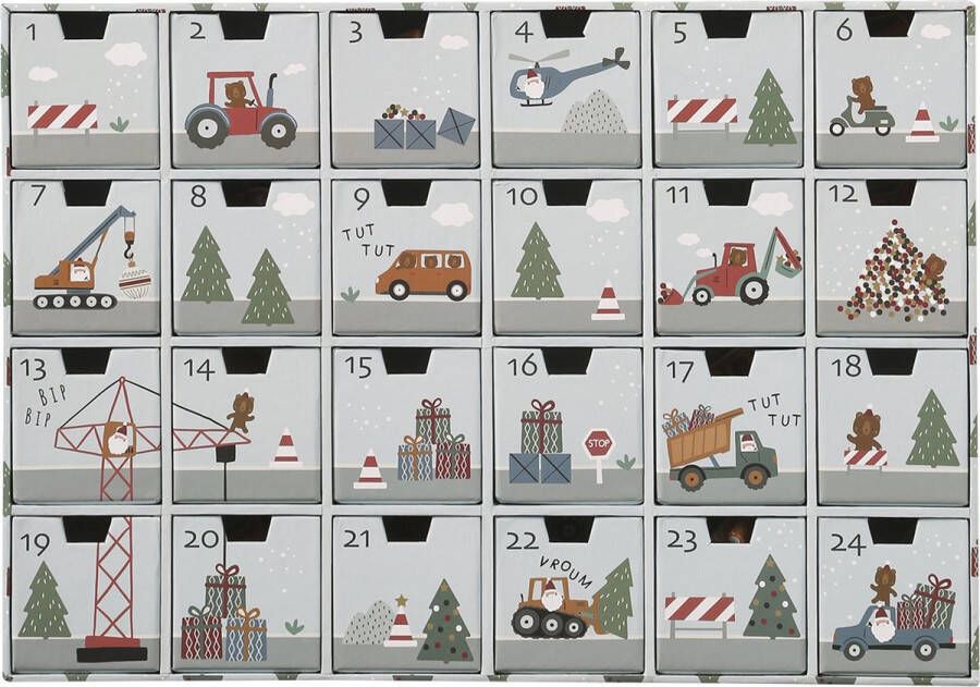 Vertbaudet Adventskalender met FSC houten speelgoed