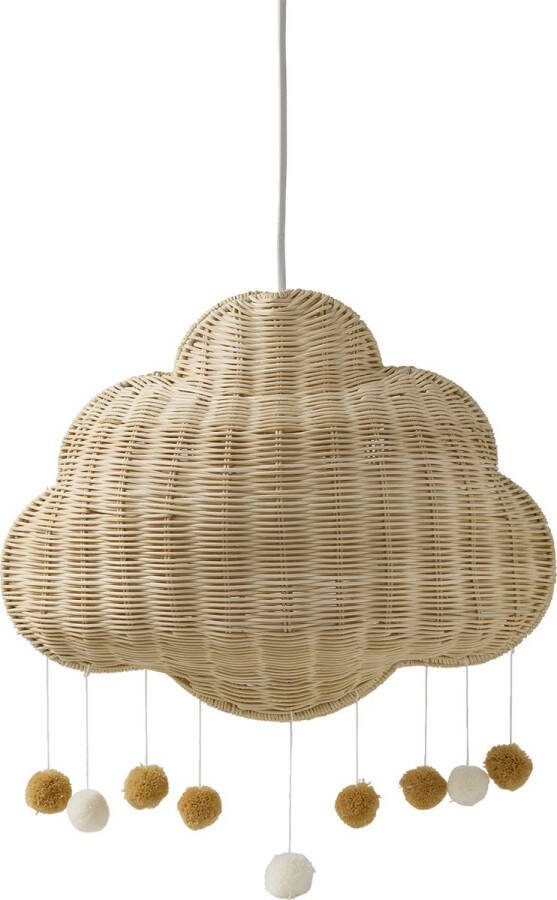 Vertbaudet Rotan lampenkap wolk
