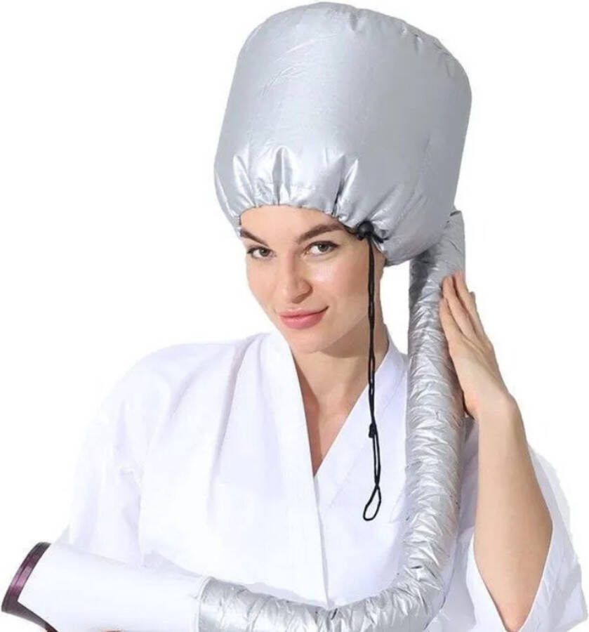 Verte Droogkap Haardroogkap Polyester Hair Steamer Tijd Besparing Zwart