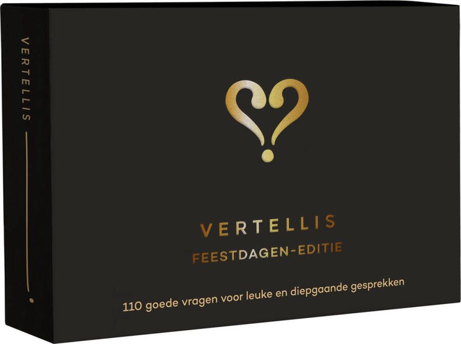 Vertellis Feestdagen-editie XL Vragenkaartspel -Hart open telefoon uit tijdens de feestdagen