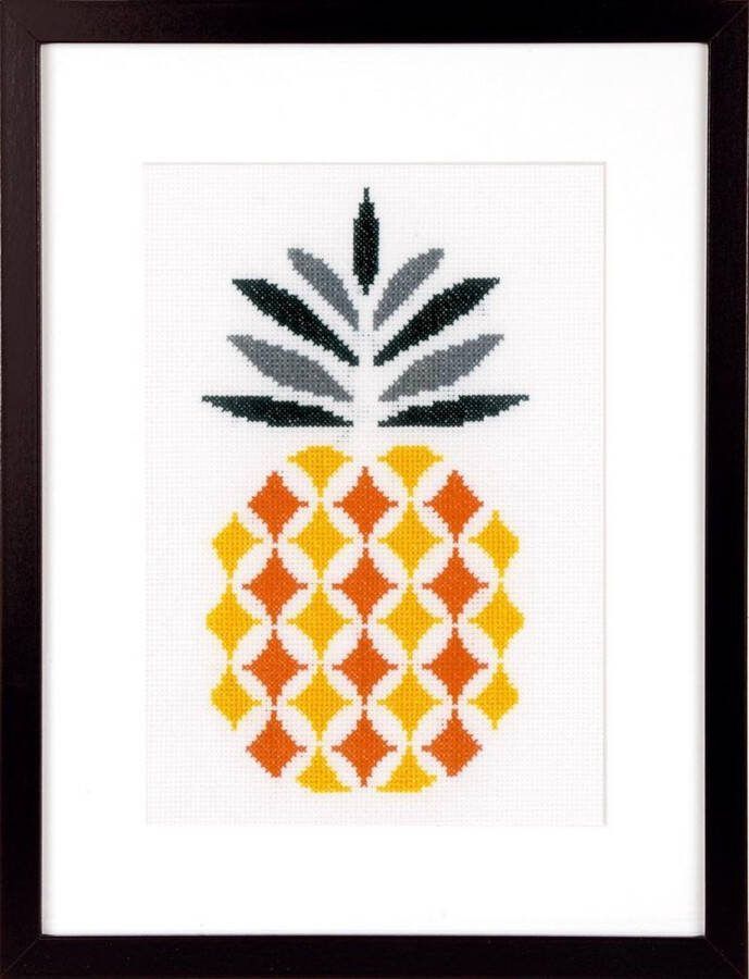 Vervaco Ananas borduren (pakket)