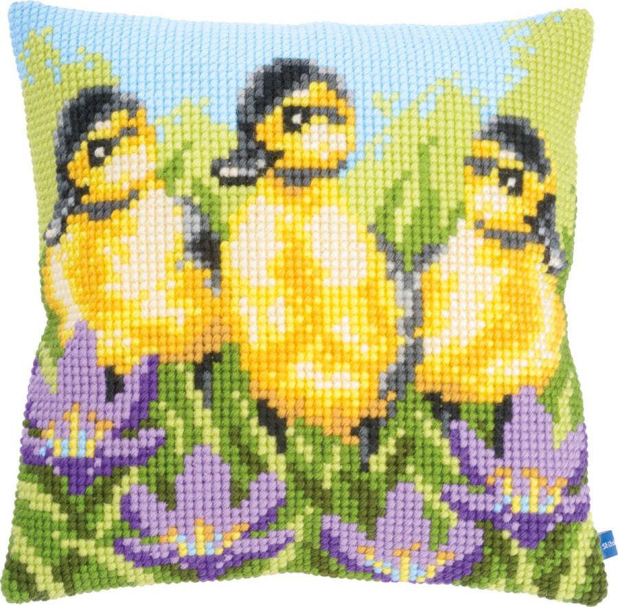 Vervaco Eendjes Kruissteekkussen pakket PN-0146938