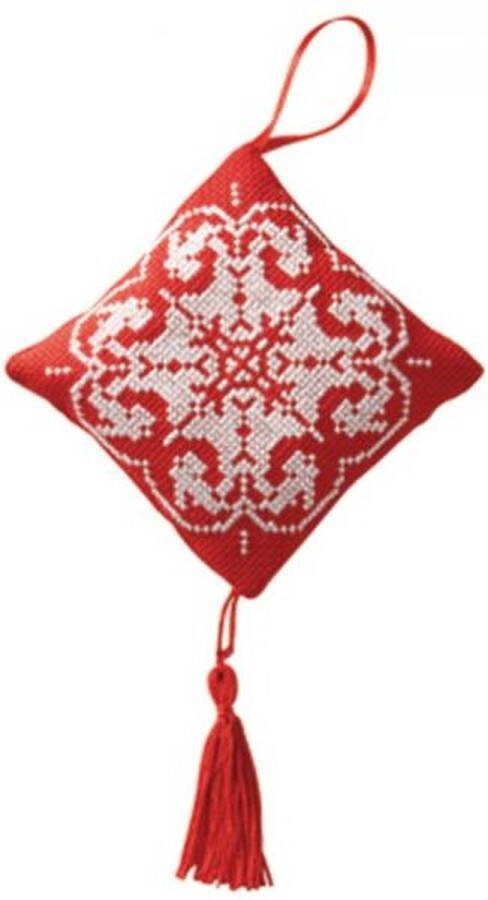 Vervaco Borduurpakket Kerstdecoratie ijskristal