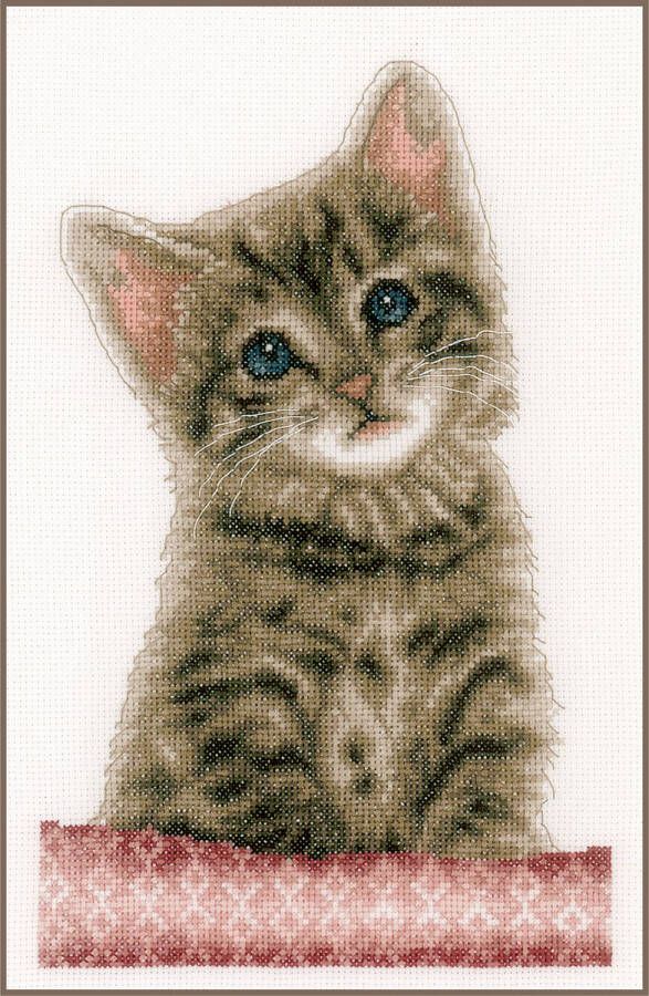 Vervaco Borduurpakket Kitten