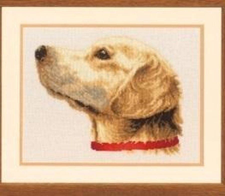Vervaco borduurpakket Labrador 2002 75.306