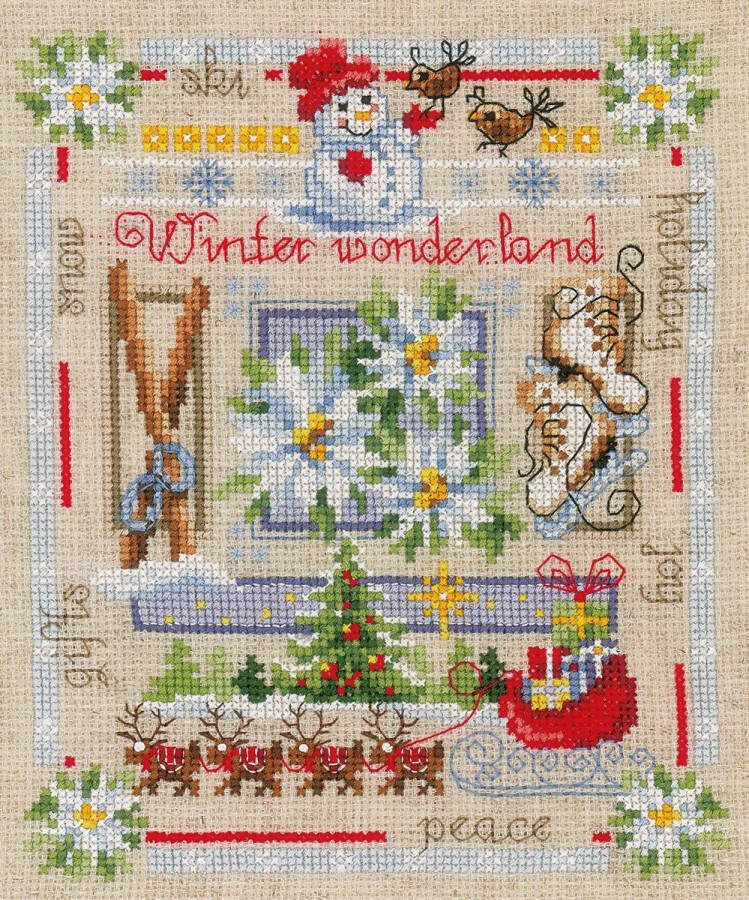 Vervaco Borduurpakket Winter