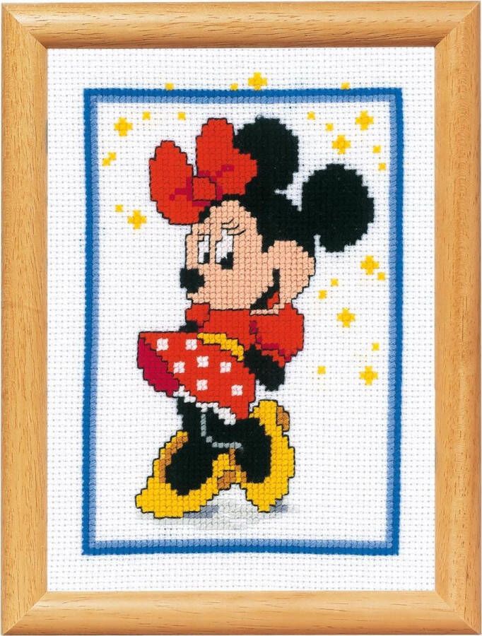 Vervaco Disney Minnie Mouse borduren (pakket)