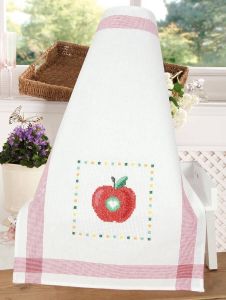 Vervaco Keukenhanddoek met telpatroon