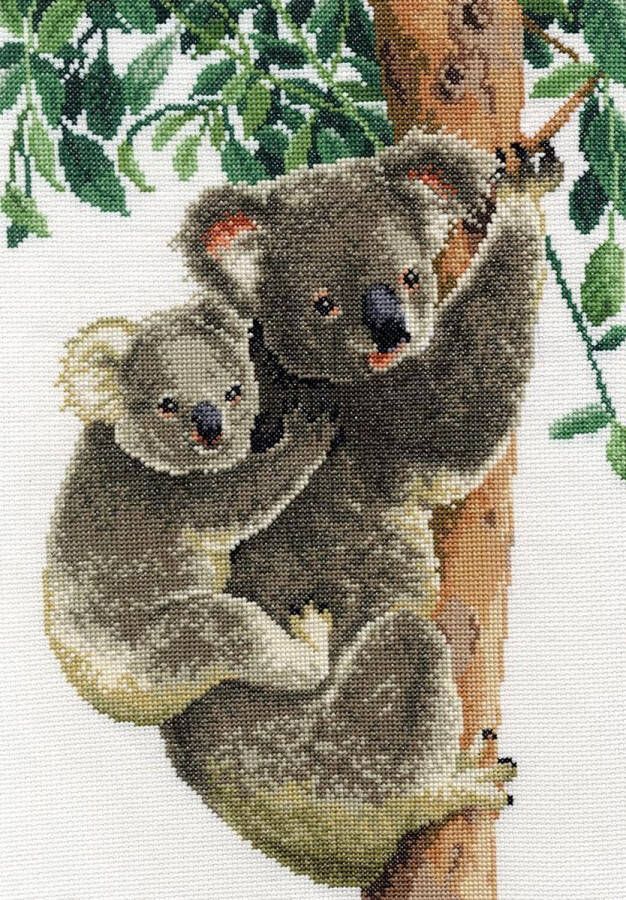 Vervaco Koala met Baby Aida Borduurpakket PN-0158414