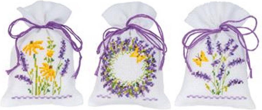 Vervaco Kruidenzakje kit Lavendel set van 3 PN-0203249