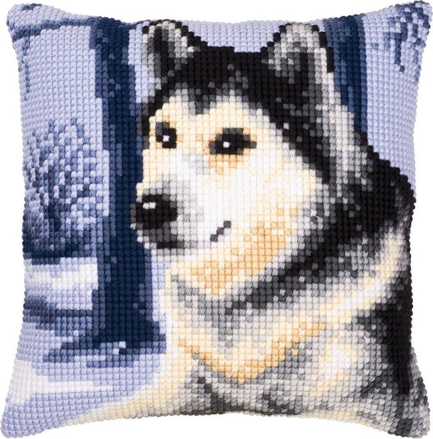 Vervaco Husky Kruissteekkussen pakket PN-0008775