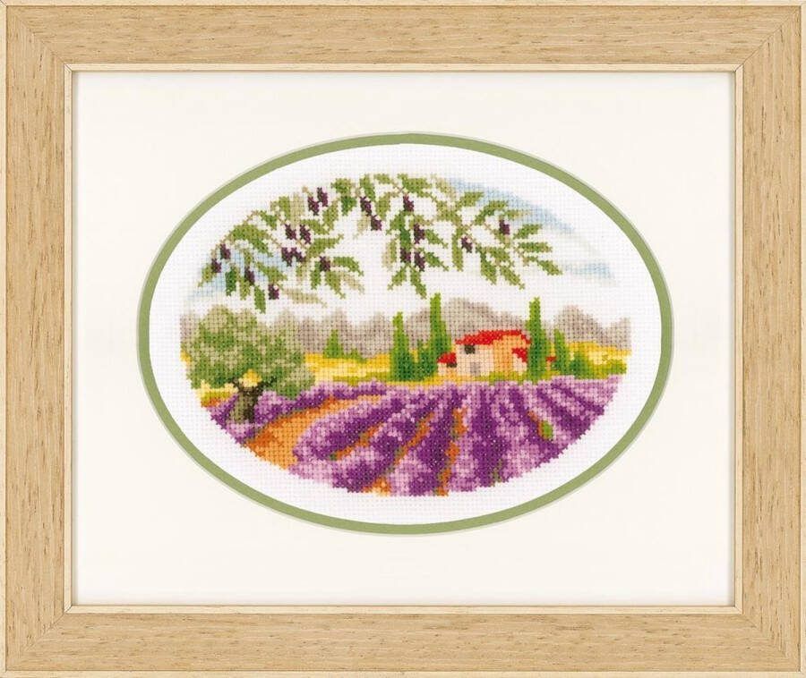 Vervaco Lavendelveld borduren (pakket)