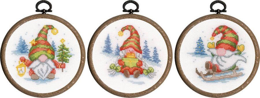 Vervaco Miniatuur kit Gnomes set van 3 PN-0203241