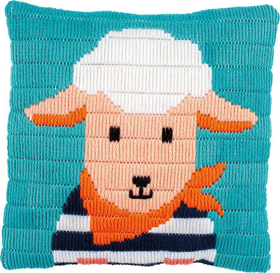 Vervaco Lammetje Spansteekkussen pakket Kits 4 Kids PN-0191637