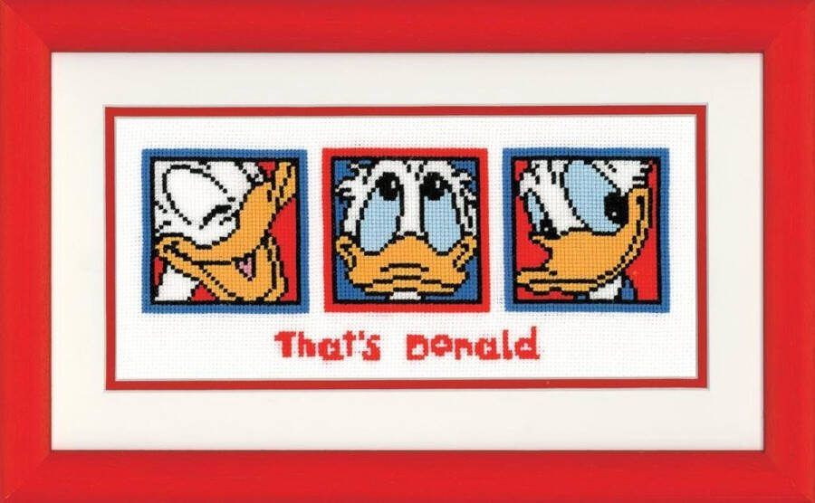 Vervaco That's Donald borduren (pakket)
