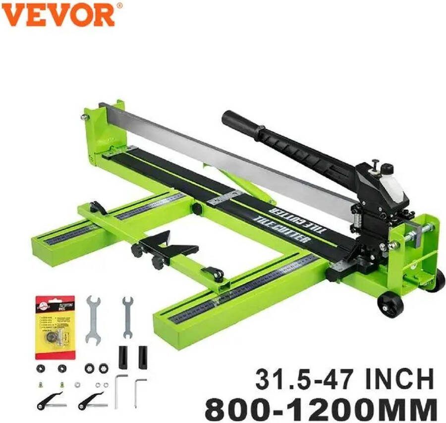 Vevor BTD Handmatige tegelsnijder Tegelsnijmachine Snijmachine Manual Tile Cutter Tile cutter 800MM Incl laser