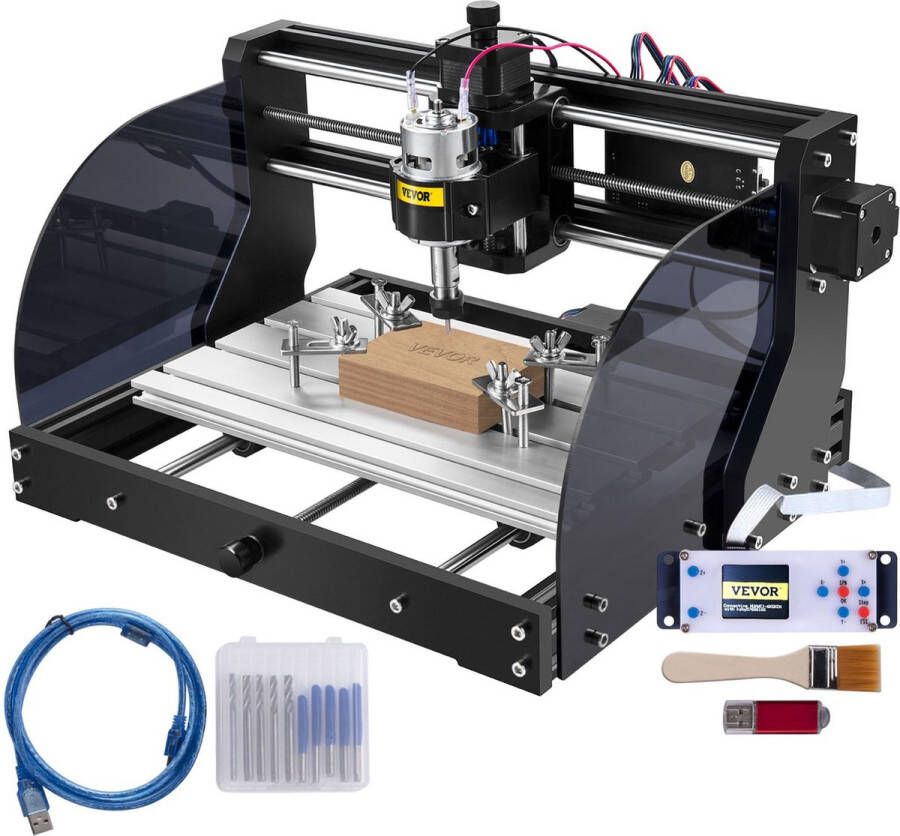 Vevor Cnc 3018 Pro Laser graveermachine Graveer machine Laser cutter Graveerset Laser engraver Laser snijmachine Laser snijden