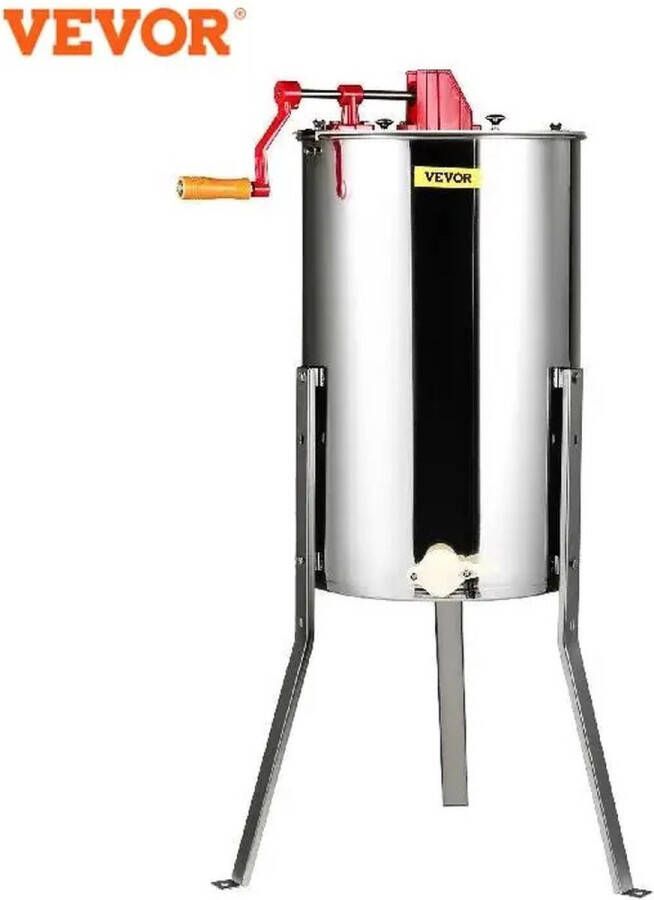 Vevor Honingraad Trommel Honing Molen Honingspinner Honingraad Trommel Honingzuiger Honingraad Centrifuge Makkelijk In Gebruik Duurzaam RVS