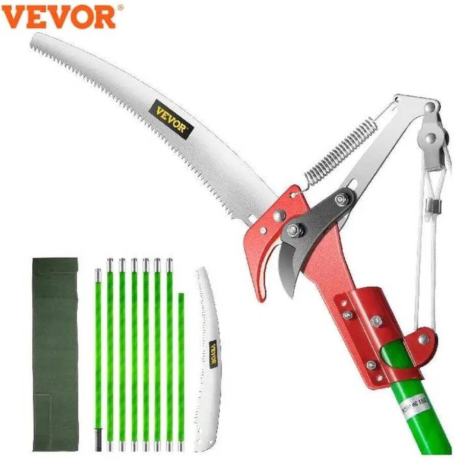 Vevor Jo-Jo Prodcuts 4U Vevor Telescopische Reciprozaag 1 2-3 6 meter Snoeizaag Robuust Efficiënt Snoeien voor Hoge Takken en Fruitbomen